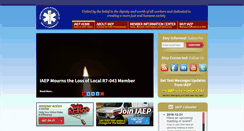 Desktop Screenshot of iaep.org